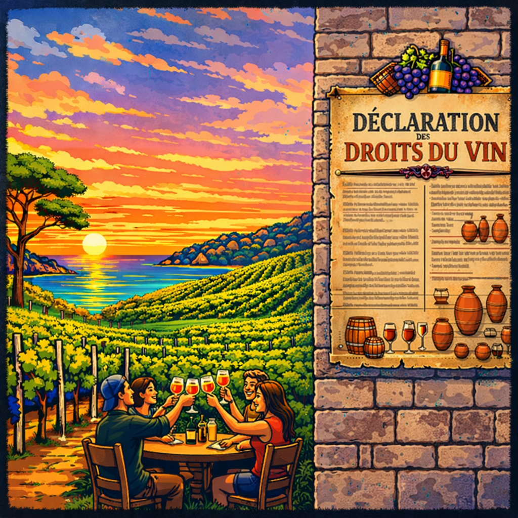 Déclaration des droits du vin (Manifeste des vinosophes 5/5)